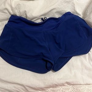 royal blue hotty hot shorts